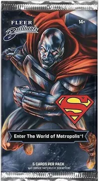 Upper Deck Fleer Brilliants Superman 2025 Booster