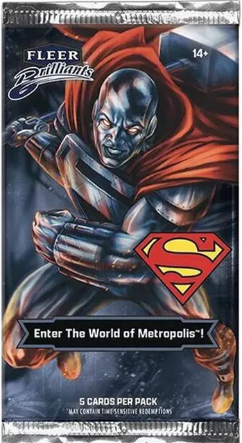 Upper Deck Fleer Brilliants Superman 2025 Booster