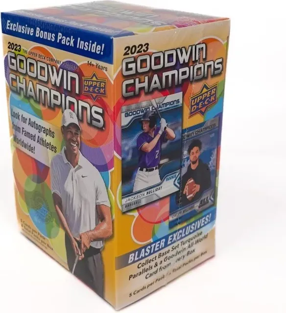 2023 Upper Deck Goodwin Champions Blaster Box