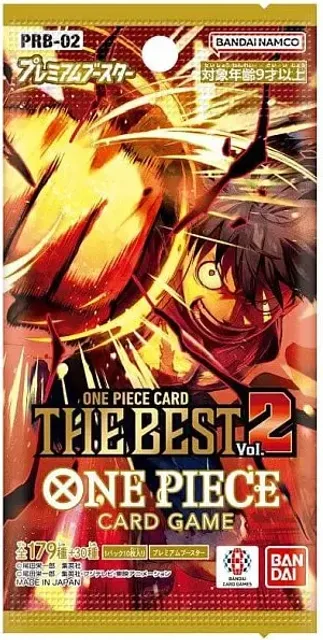 One Piece TCG Japan: Premium Booster Pack The Best Vol. 2 (PRB-02)