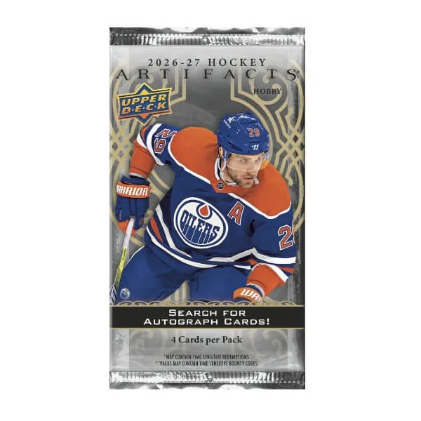 2026-27 Upper Deck Artifacts Hockey Hobby Booster
