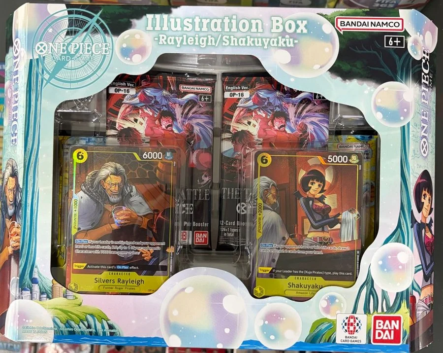 One Piece TCG – Illustration Box Rayleigh/Shakuyaku (OP-16) – EN