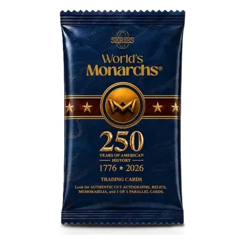 World's Monarchs 2026 – Series 3 Booster (250 Years of American History) – EN
